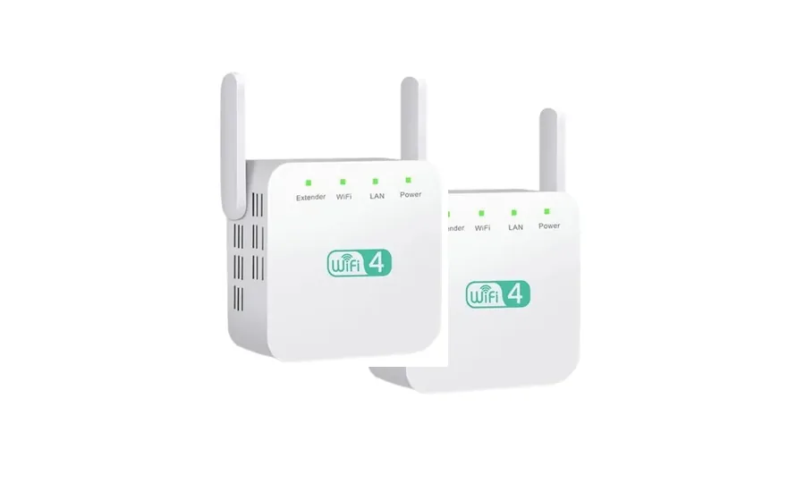 Two NetBoost Pro WiFi extenders